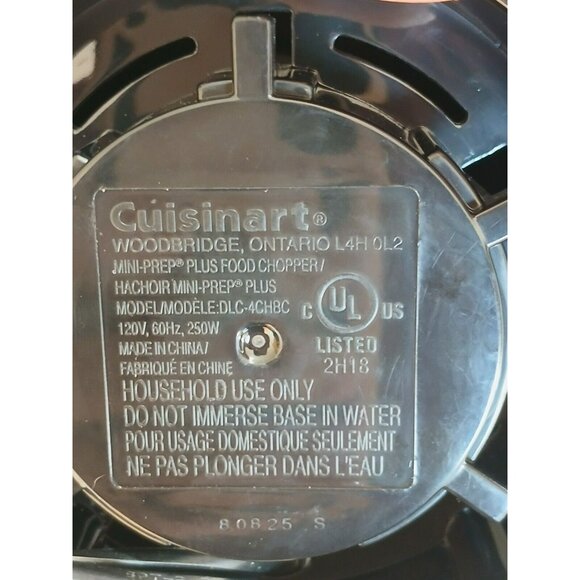 Cuisinart DLC-4CHB Mini-Prep Plus 4-Cup Food Processor Tested - Picture 4 of 12